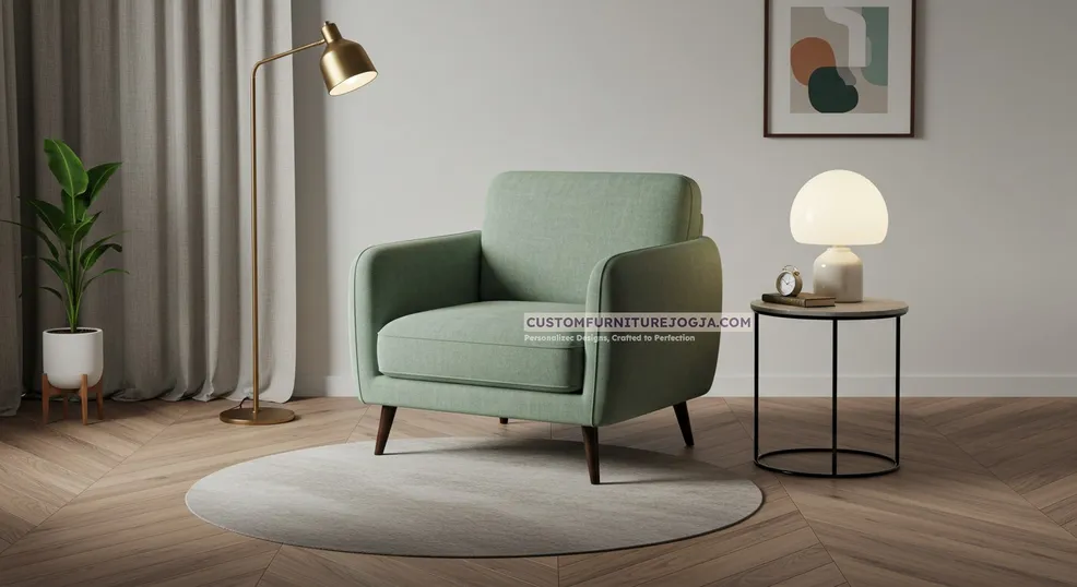 Jasa Pembuatan Single Sofa Jogja